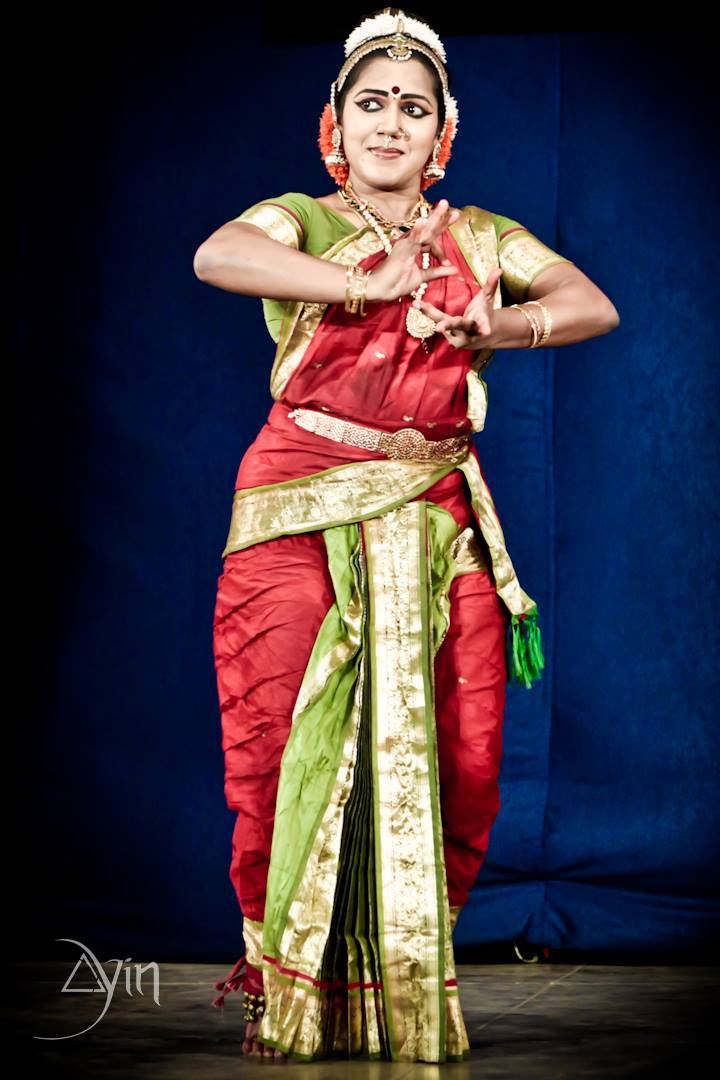 Guru Smt. Chandralekha Ratheesh performing Kuchipudi